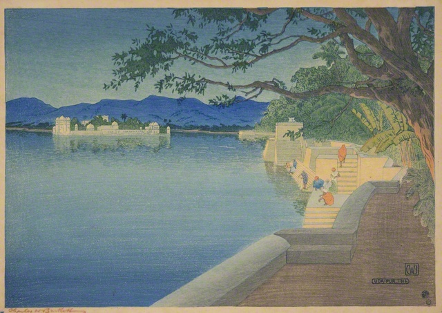チャールズ・バートレット　大正5年（1916年）　東京富士美術館所蔵〈版元＝渡邊木版美術画舗〉