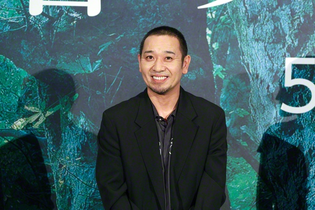 終始笑顔で語る大悟