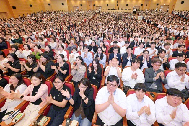 韓国青年部の友が、師弟共戦の誓いに燃えて