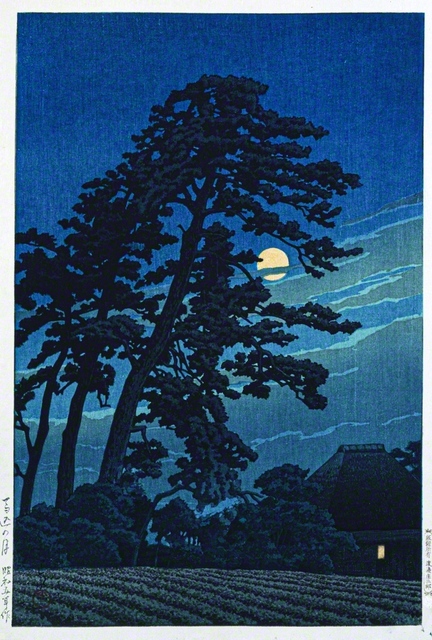 川瀬巴水　昭和5年（1930年）　東京富士美術館所蔵〈版元＝渡邊木版美術画舗〉