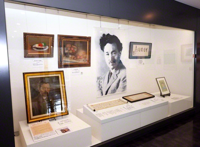 記念特別展で初公開された野口英世の直筆の書や書簡など