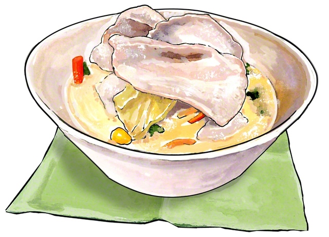 カット野菜のスープ