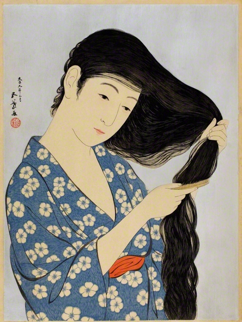 橋口五葉　大正9年（1920年）　町田市立国際版画美術館所蔵（後期展示）