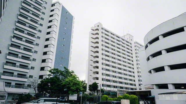 戸山ハイツの外観