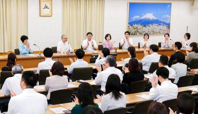 “未来部ファースト”を合言葉に前進を誓い合った全国支部未来本部長・未来部長・少年少女部長会（学会本部第2別館で）