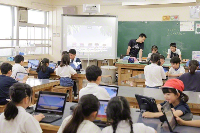 同じくフレンドリー班の活動で、オンライン学習ツールを活用したクイズ大会