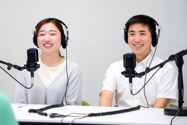 大橋未来部長㊨と岡﨑女子未来部長