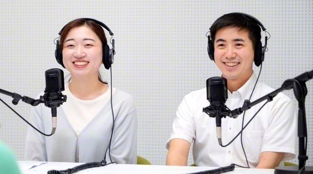 大橋未来部長㊨と岡﨑女子未来部長