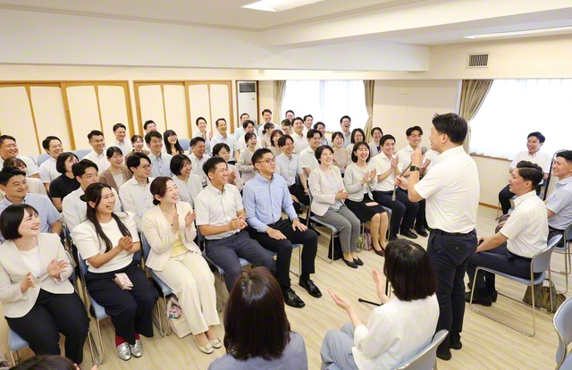 東京・信濃町の世界青年会館のリニューアルオープンを記念した集いが晴れやかに行われた（9日）