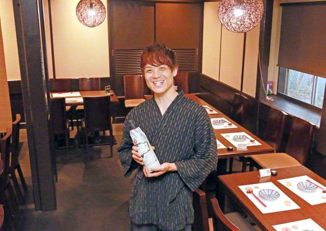 【東京】「食を通して地域に尽くしていきたい」と語る北岡さん