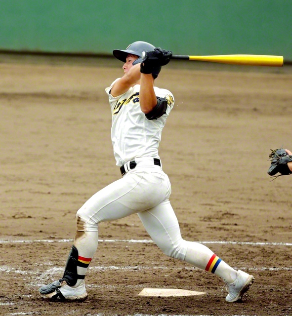 3安打3打点の打撃が光った6番・小金丸（スリーボンドスタジアム八王子で）