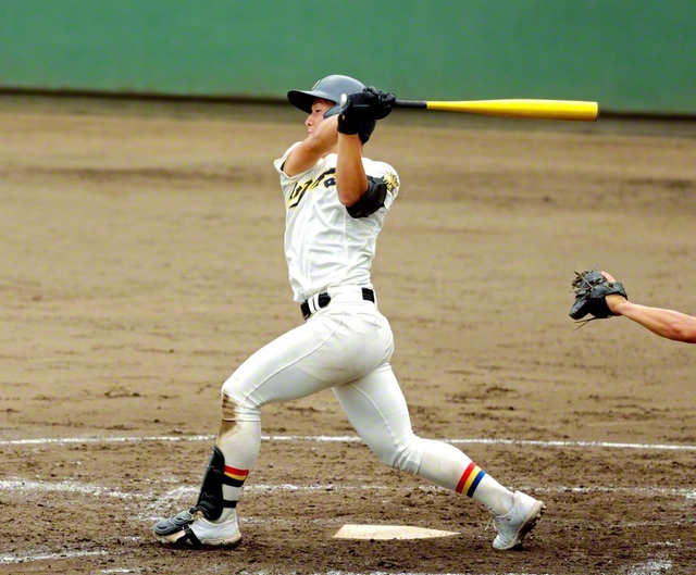 3安打3打点の打撃が光った6番・小金丸（スリーボンドスタジアム八王子で）