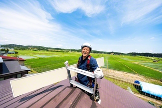 見慣れた空だが、いつも新しく見える。「自分も日々日々、心新たでありたい。そう思っています」と吉田さん