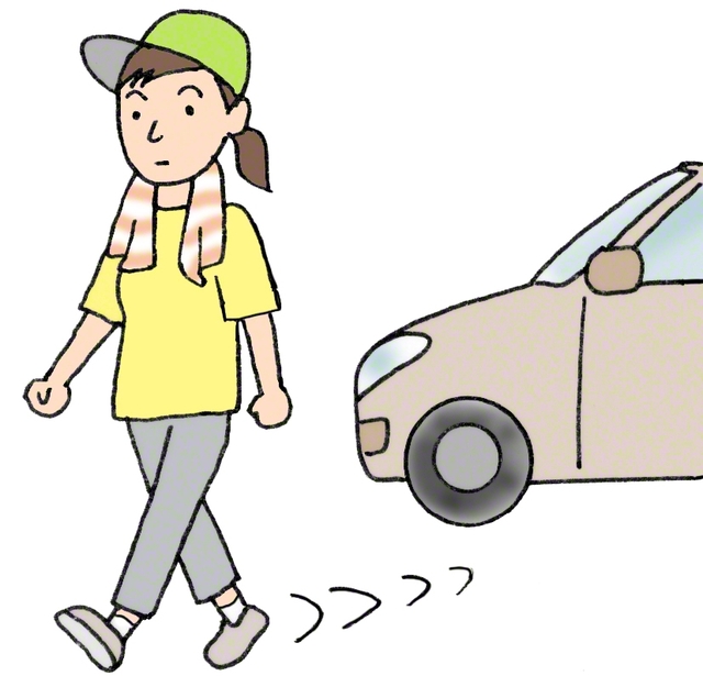 　じっとせずに動くこと
　2～3時間おきに車から降りて歩く