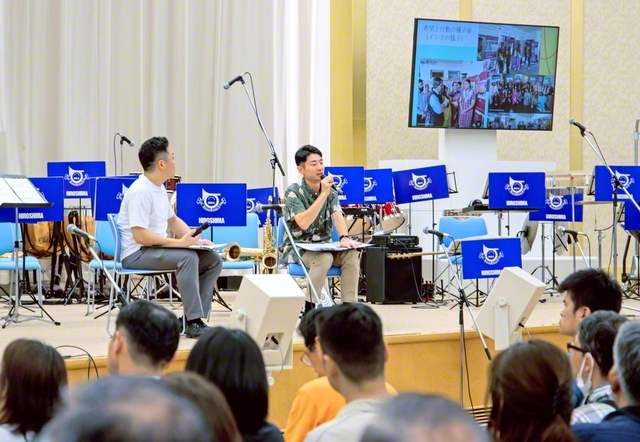 学会の平和運動と広島の使命などを巡って語り合ったトークセッション