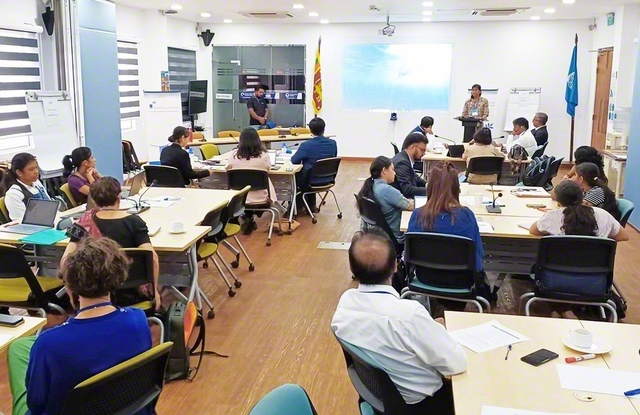 南アジアの海洋国家・スリランカで開かれた戸田記念国際平和研究所の学術会議（3日）