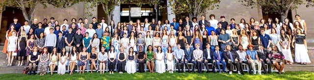 SUAの26期生が決意新たに出発（11日、カリフォルニア州アリソビエホ市で）©Soka　University　of　America