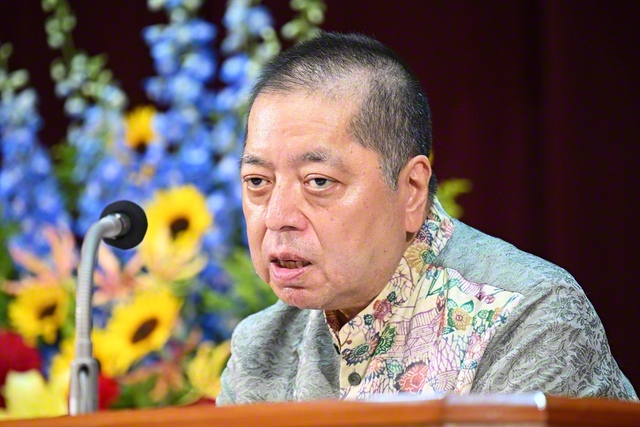 「負けじ魂」の生き方の大切さを訴える佐藤さん