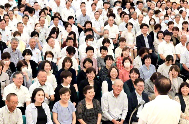 正義の誓いに燃える四国本部長会（13日、四国池田文化会館で）