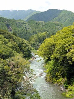 雄大な自然が広がる、秩父多摩甲斐国立公園。多摩川の流れが大地を潤す（東京都青梅市）