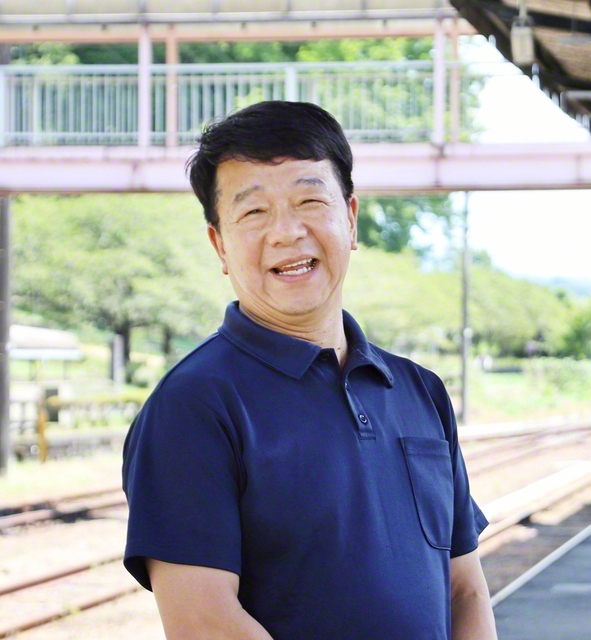 くま川鉄道株式会社　取締役社長　永江友二さん