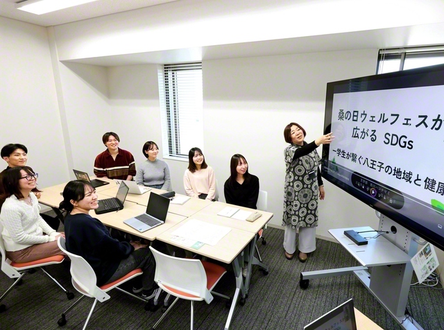 一人一人の得意分野を伸ばす創価大学の授業の様子
