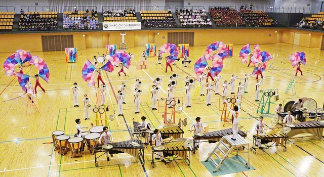 創価大学のプライド・オブ・ソウカ（佐藤ひかり部長）