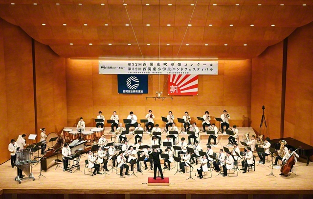 創価山梨リード吹奏楽団（出ッ所啓太楽団長）
