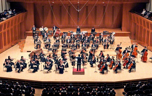 昨年11月に行われた富士交響楽団の定期演奏会（東京芸術劇場で）