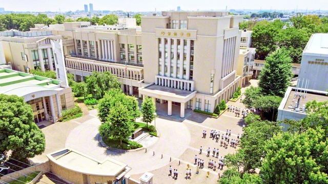 東京・創価学園のキャンパス