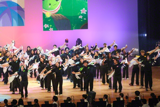 “fly　high！”――世界の舞台へ羽ばたきゆく留学生の代表メンバーがダンスパフォーマンス