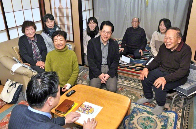 笑顔の花が咲き広がった北川地区の集い（15日、南砺市内で）