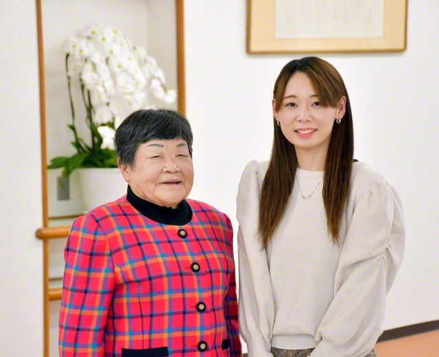 藤井さん㊨と貞友さん