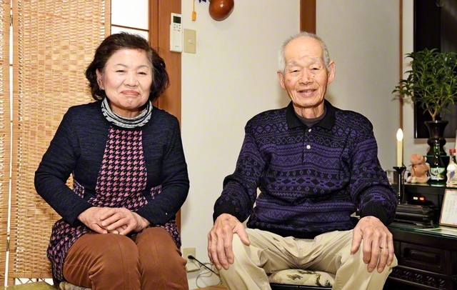 西岡さん夫妻（佐賀市で）