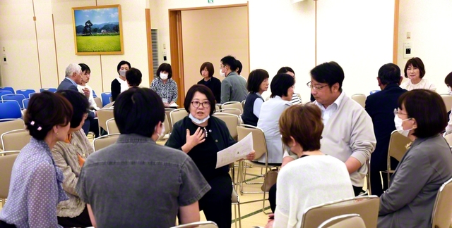 総県教育部の新入部員歓迎の集い