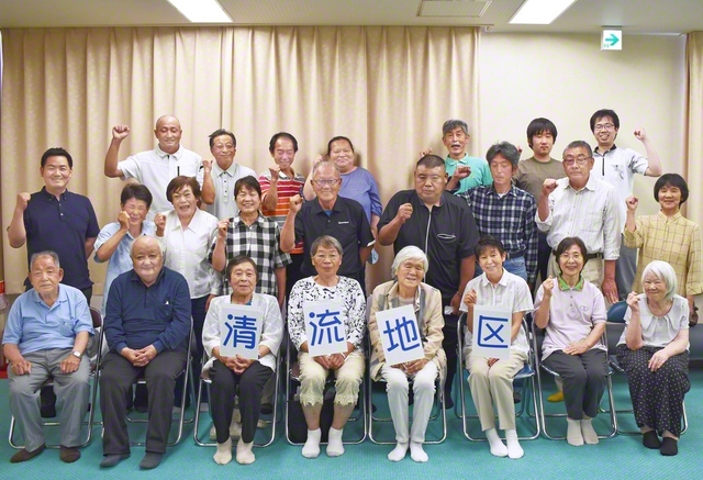 【アルプス栄光圏・清流地区】手塚一男地区部長、藤原華子女性部長