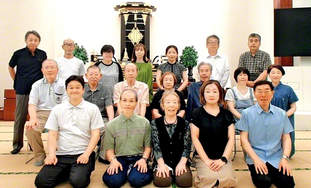 【長野中央圏　西部地区】山田治二地区部長、奥谷真由子女性部長