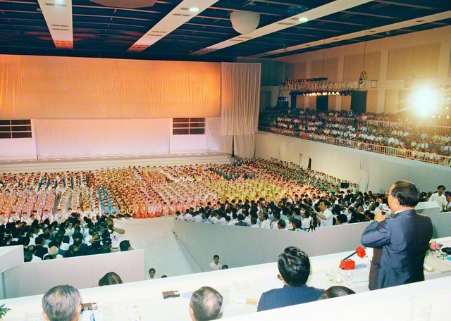 池田先生が第2回「新潟青年平和文化祭」を心からたたえた