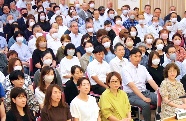 札幌中央文化会館で行われた札幌中央総区「総区の日」記念総会