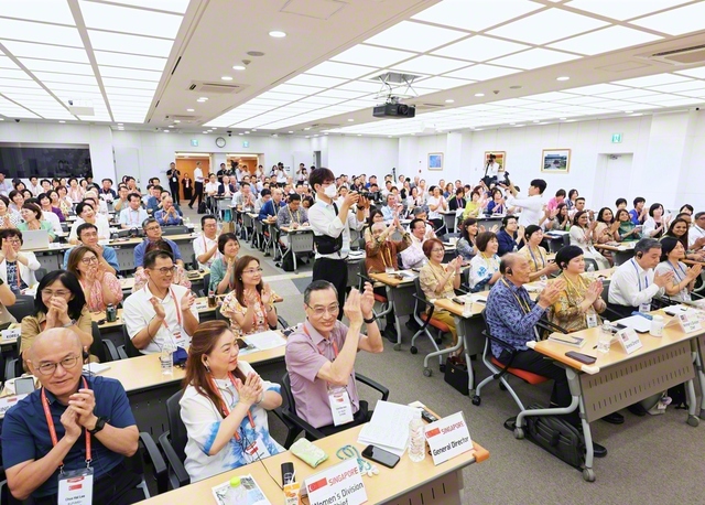 「南アジア・韓国・日本合同研修会」の閉講式（8月17日、済州韓日友好研修センターで）