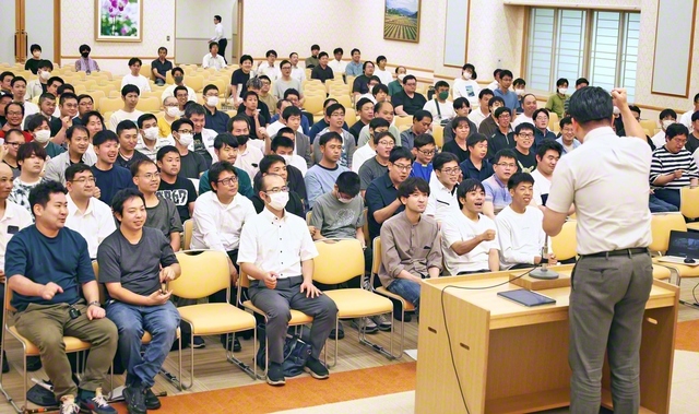 決意みなぎる新時代生大会。明年の岡山広布70周年へ出発！
