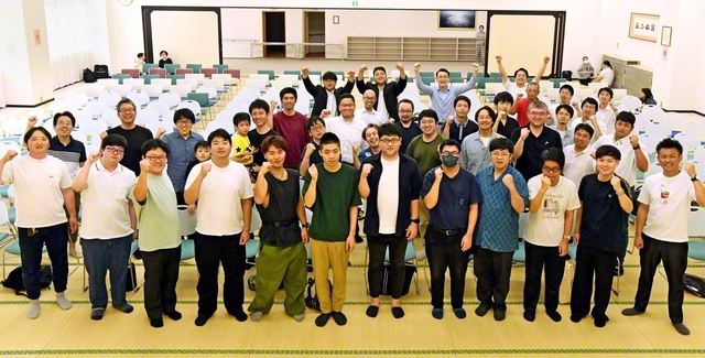山形総県男子部の創価班・牙城会の新時代生大会