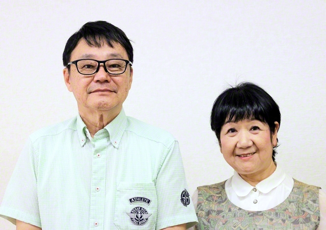 竹田清美さん㊨と昇さん