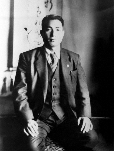 28歳の若き池田先生が「山口開拓指導」の陣頭指揮を執った（1956年11月16日、柳井市内で）