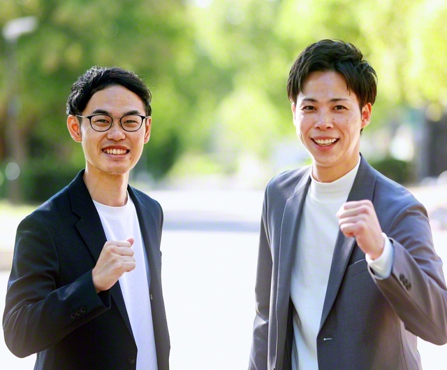 浅井未来部長㊨と三木少年部長