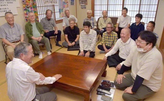 紀の国圏・川上支部の壮年座談会