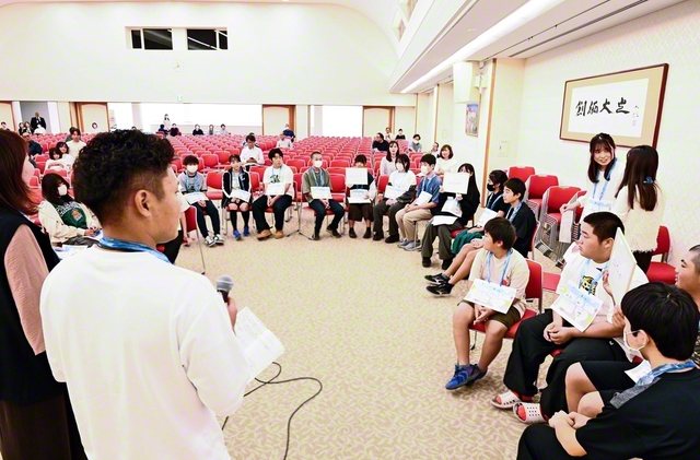 チーム対抗戦でさまざまな企画に挑んだ群馬池田総県の大会