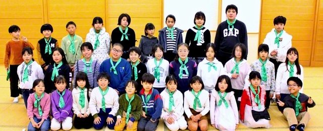 元気な歌声を披露した倉敷総県の「若草合唱団」