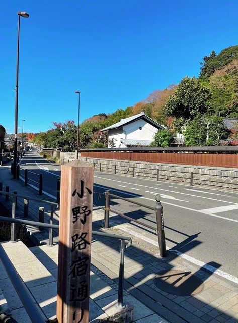 江戸時代に宿場として栄えた小野路宿。通り沿いには、当時の建物を改修した「小野路宿里山交流館」が。新選組ゆかりの「小島資料館」もあり、豊かな自然の中に今もなお、歴史が息づいています（森眞弓）