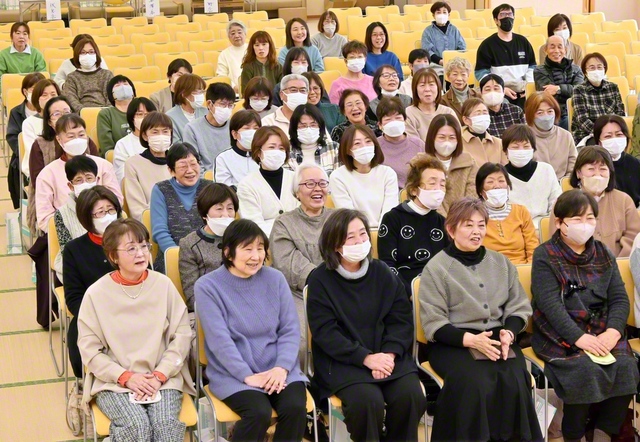 近江常勝県の集い（10日、東近江文化会館で）